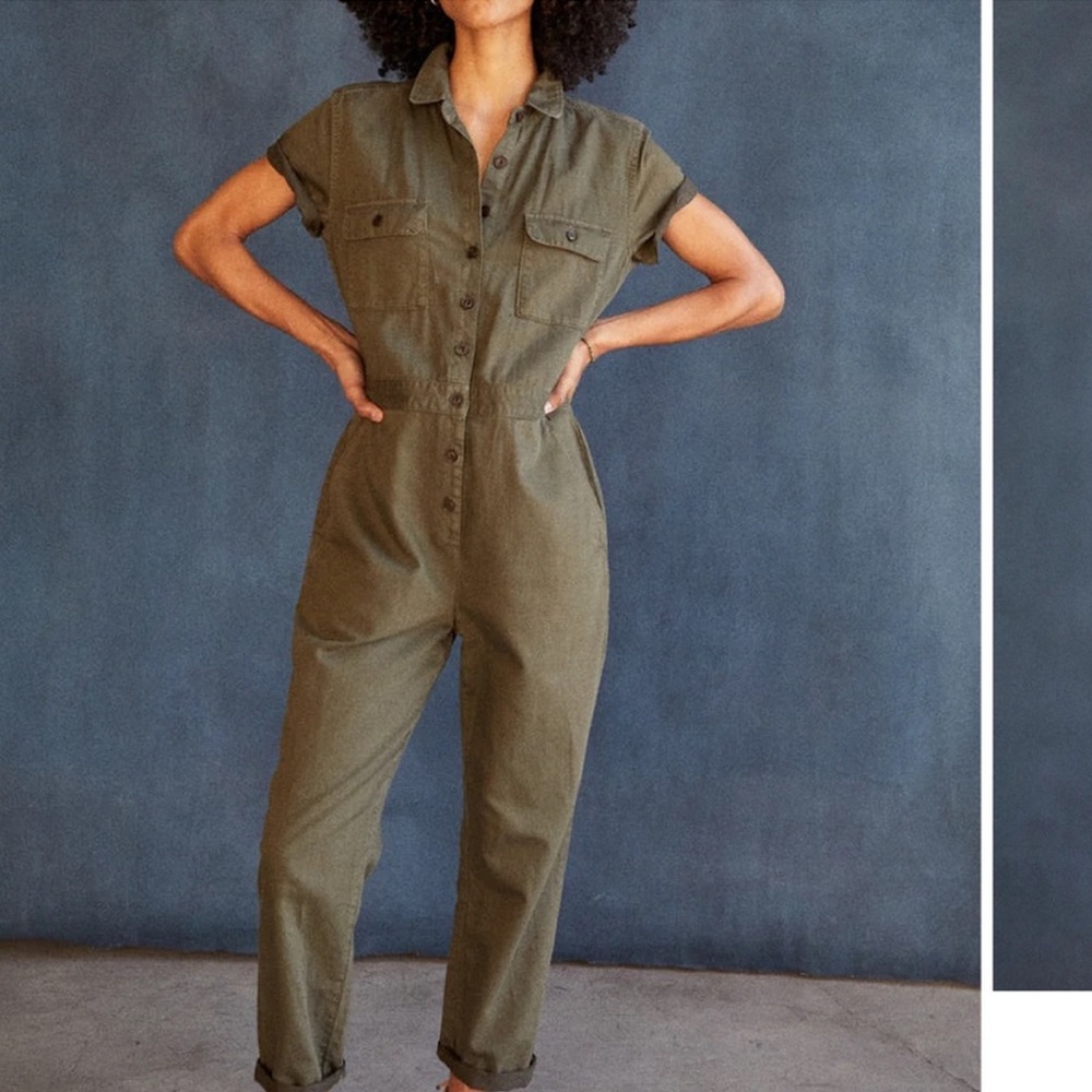 Outerknown Khaki Women's Jumpsuit